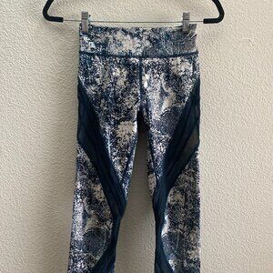 Lululemon Never Still Crop 21" Luxtreme Pants Wildwood 4 W6ARAS $98 Gym Yoga